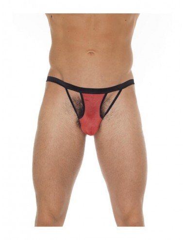 Amorable Red Black thong