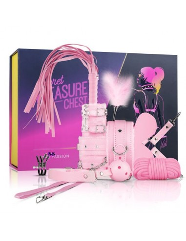 Secret Pleasure chest BDSM Set Pink