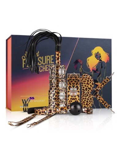 Secret Pleasure chest BDSM Set Leopard