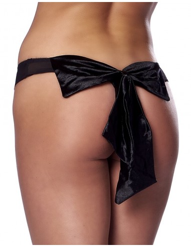 Amorable briefs with bow black