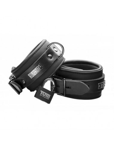 Tom of Finland Neoprene Ankle cuffs with lock