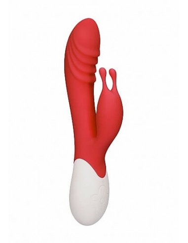Shotstoys Ignite Rechargeable heating G-spot rabbit vibrator Red
