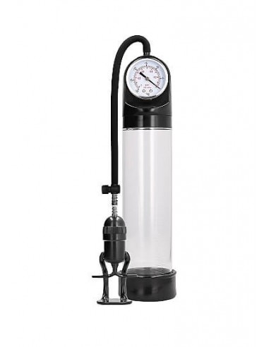 Shotstoys  Deluxe pump with advanced PSI Gauge transparent