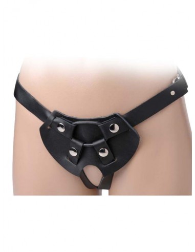 Strict Leather 2-strap dildo harness