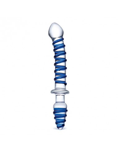 Glas Mr. Swirly double ended glass dildo & buttplug