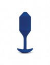 B-vibe Vibrerende snug plug XL blauw