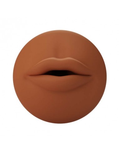 Autoblow A.I. Silicone Mouth sleeve Brown