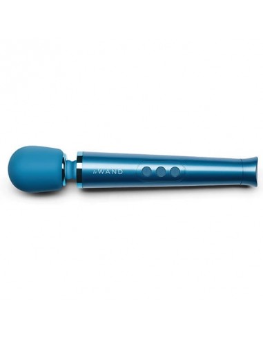 Le Wand Petite oplaadbare vibrerende massager blauw