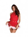 Obsessive Christmas Santastic dress & thong L/XL