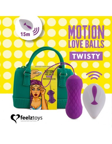 Feelztoys Remote controlled motion love balls Twisty