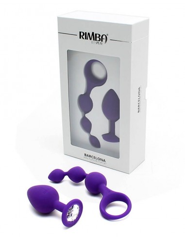 Rimba Barcelona anal toys purple