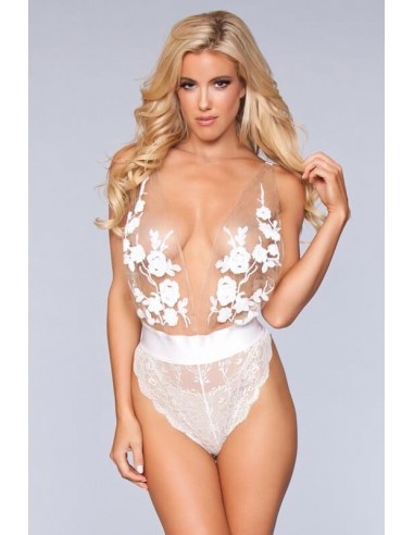 Be Wicked Hannah teddy white XL