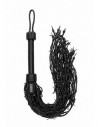 Ouch Leather barbed wire flogger