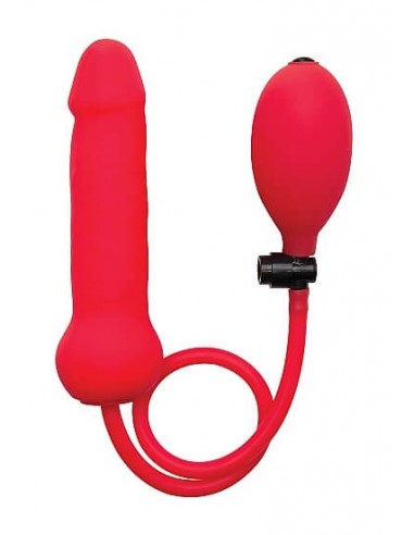 Ouch Red Inflatable silicone dong