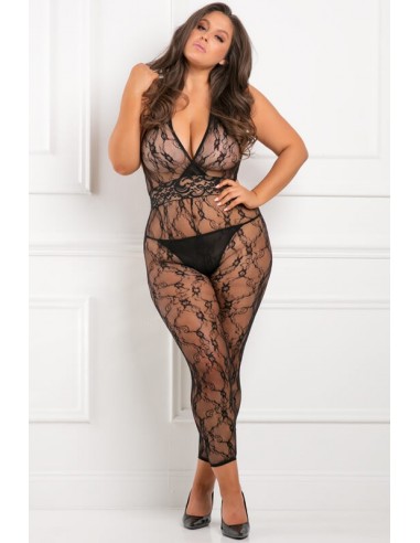 Rene Rofe Lacy movie catsuit plus size