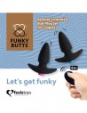 Feelztoys Funkybutts remote controlled butt plug set for couples