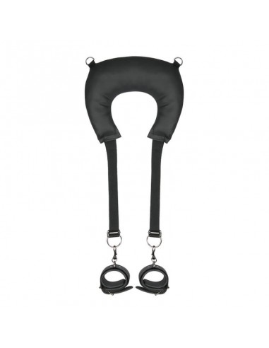 Pillow and ankle cuffs leg position strap