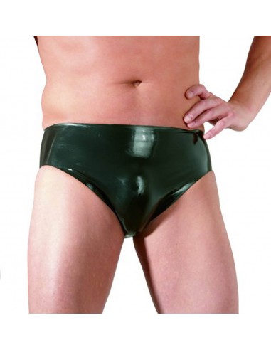 The Latex Collection Latex Men’s briefs with dildo S
