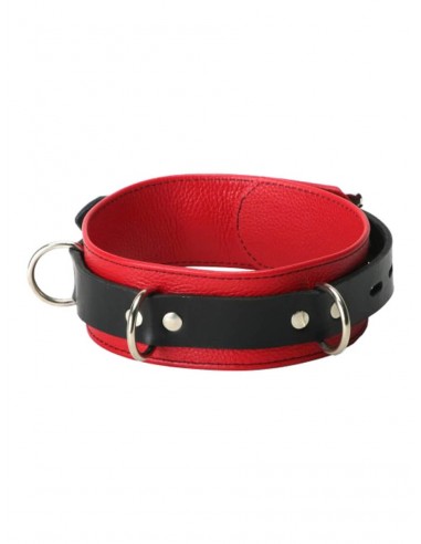Strict Leather Red Black collar