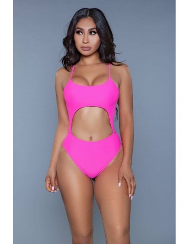 Be Wicked Swimwear Alina Monokini Pink XL