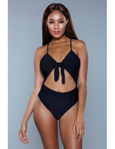 Be Wicked Swimwear Delaney badpak zwart XL