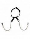 Rimba Nipple clamps with chain and collar