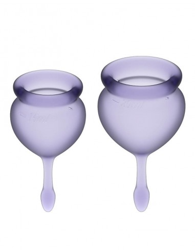 Satisfyer Feel Good menstrual cup Lilac