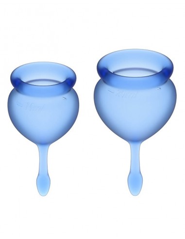 Satisfyer Feel Good Menstruatie cup Donker blauw