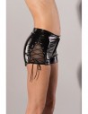 Guilty Pleasure Datex and mesh lace up short XL