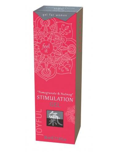Shiatsu Stimulation gel Pomegranate and nutmeg