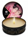 Shunga Mini Massage Candle Rose Petals 30 ml