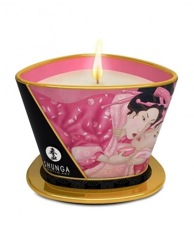 Shunga Massage Candle Aphrodisia Rose
