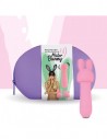 Feelztoys Mister bunny massage vibrator met 2 caps roze