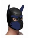 Master Series Neoprene puppy hood Black and Blue