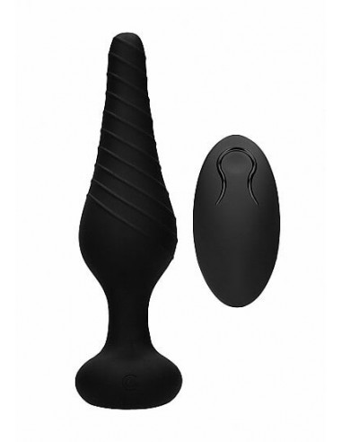 ShotsToys Sono No. 77 remote controlled vibrating anal plug black
