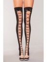 Be Wicked Hold ups with bow and lace up look
