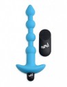 Bang Vibrating Silicone anal beads remote controlled Blue