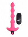 Bang Vibrating Silicone anal beads remote controlled Pink