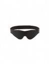 Wild Gent Brown leather blindfold with velcro closure