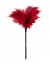 Guilty Pleasure small feather tickler Red