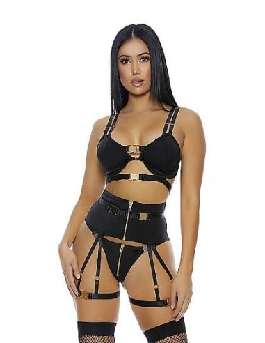 Forplay Instant click lingerie set XL