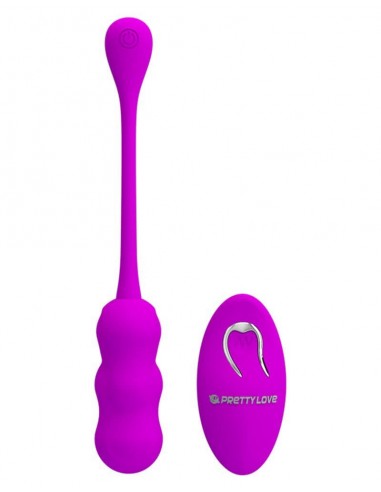 Pretty Love Leshy Vibrating egg with remote control pink