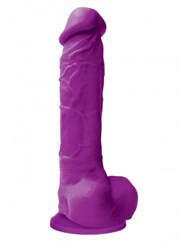 NS Novelties Pleasures 8 inch dildo purple