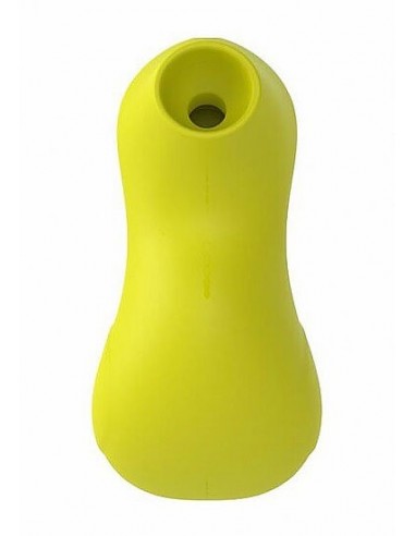 Vibrating suction stimulator yellow
