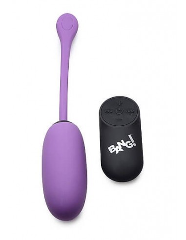 Bang 28 x Plush egg and remote control purple