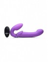 Strap-U G-Pulse vibrerende strapless dildo met afstandsbediening paars