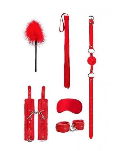 Ouch Beginners Bondage Kit red