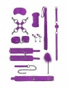 Ouch Intermediate bondage kit Purple