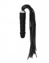 Ouch Black whip with realistic silicone dildo