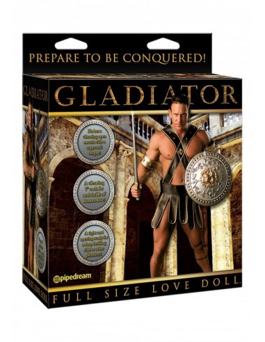 Pipedream Gladiator vibrating doll
